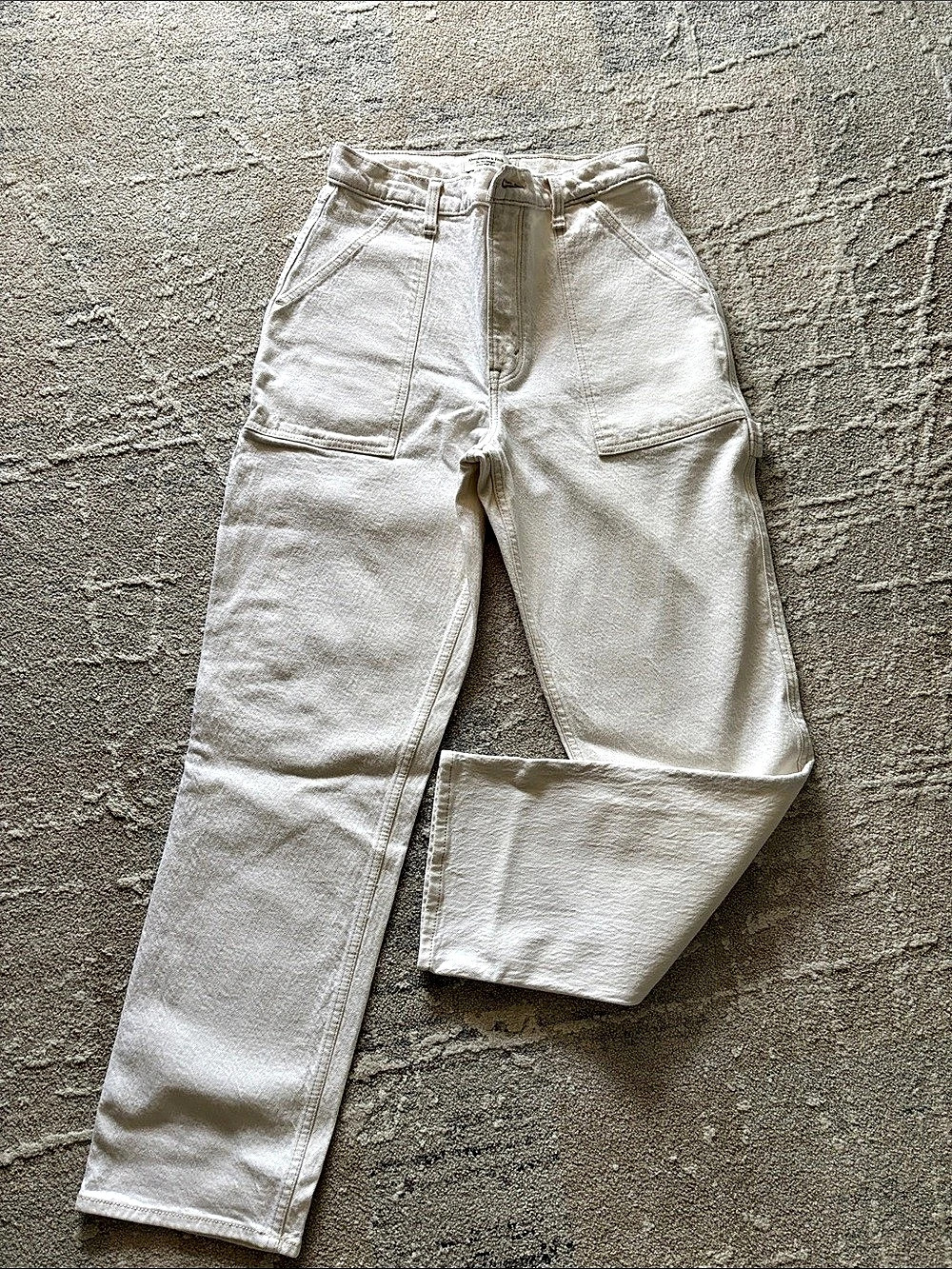 Abercrombie & Fitch Curve Love The '90s Straight Ultra High Rise Utility Pants